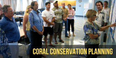 Maui Coral Reef Recovery Team In 2010, MNMRC brought together 16 of Hawaii’s leading coral reef scientists, community members, and management experts to create a Maui Coral Reef Recovery Plan. The group continues to advise us and monitor our progress.